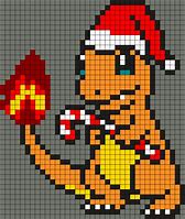 Image result for Pokemon Christmas Pixel Art