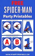 Image result for Free Spider-Man Party Printables