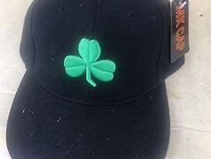 Image result for Black Notre Dame Hat Clover