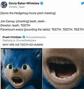 Image result for Twitter Sonic Movie Meme