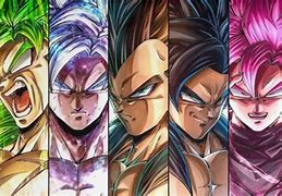 Image result for All Saiyans in One Frame