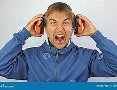 Image result for Man Screaming with Headphones Meme