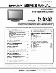 Image result for Sharp TV ModelNumber 5507030U Manual