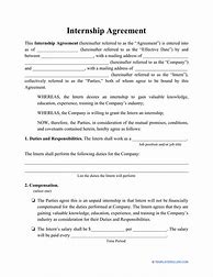 Image result for Singapore Internship Contract Template