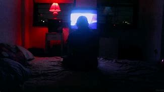 Image result for TV Flickering in Dingy Room