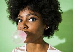 Image result for People Blowing Bubble Gum