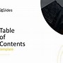 Image result for Professional PowerPoint Table of Contents