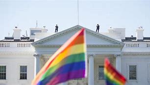 Image result for LGBTQ Flag On White House