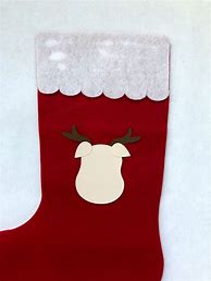Image result for Christmas Stocking Cut Out Template