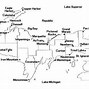 Image result for MI Upper Peninsula Map