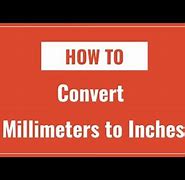 Image result for Is a Millimeter Smaller than Inch