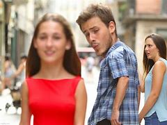 Image result for Distracted Boyfriend Meme Template