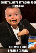 Image result for Gerber Monster Baby Food Meme
