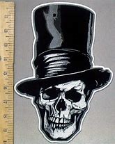 Image result for Skull with Top Hat Drawing