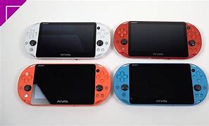 Image result for Orange and Blue B PS Vita