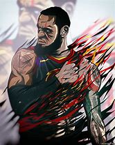 Image result for lebron james anime style