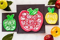 Image result for Apple Art for Preschool