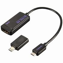 Image result for Micro USB to HDMI Adapter Cable