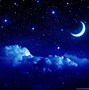 Image result for Moon Crescent in Dark Night Sky