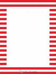 Image result for Red and White Striped Border