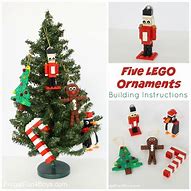 Image result for LEGO Christmas Ornaments