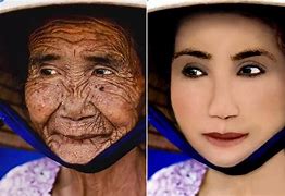 Image result for Old Lady 2D Photoshpped Face