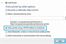 Image result for How to Add Printer with IP Address
