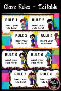 Image result for Online Class Rules Kids