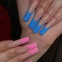 Image result for pink glitter nail