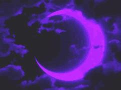 Image result for Galaxy Purple and Blue Moons GIF