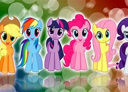 Image result for Rainbow Dash Rarity Applejack Pinkie Pie Fluttershy
