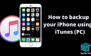Image result for How to Back Up iPhone On Ituen On PC