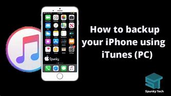 Image result for How to Back Up iPhone On Ituen On PC