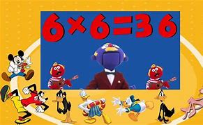 Image result for 6 Times Table Song