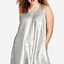 Image result for Plus Size Sequin Dress with Sleeves