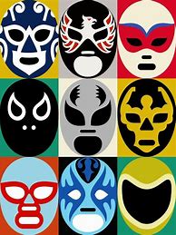 Image result for Luchador Drawing