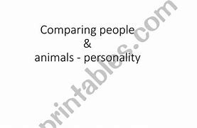 Image result for Things to Compare People To