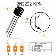 Image result for 2N2222A Diagram Voltage Rating