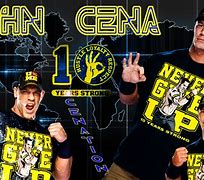 Image result for John Cena 10 Years Strong Logo