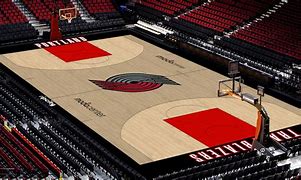 Image result for Portland Trail Blazers Basketball Court