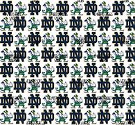 Image result for Notre Dame Fighting Irish Fabric Blank Template