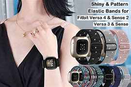Image result for Fitbit Versa 4 Stretchy Bands for Women