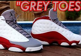 Image result for Air Jordan 13 Grey Toe