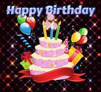 Image result for Animated Glitter Happy Birthday