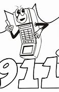 Image result for Emergency 911 Coloring Pages