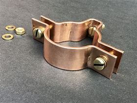 Image result for Plastic Pipe Saddle Clamp