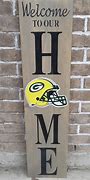 Image result for Green Bay Packers Wood Sign