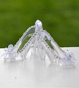Image result for Cinderella Wedding Glass Slippers