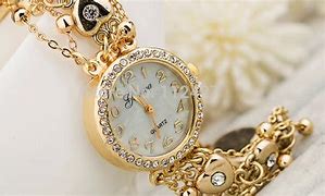 Image result for Gold Bracelet Watches for Women