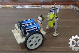 Image result for DIY Battery Powered Walking Robot Toy